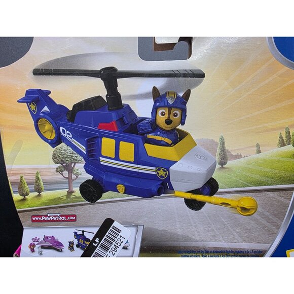 Paw Patrol Air Rescue Chase Hero Helicopter Action Figure Toy For Kids - Picture 5 of 5